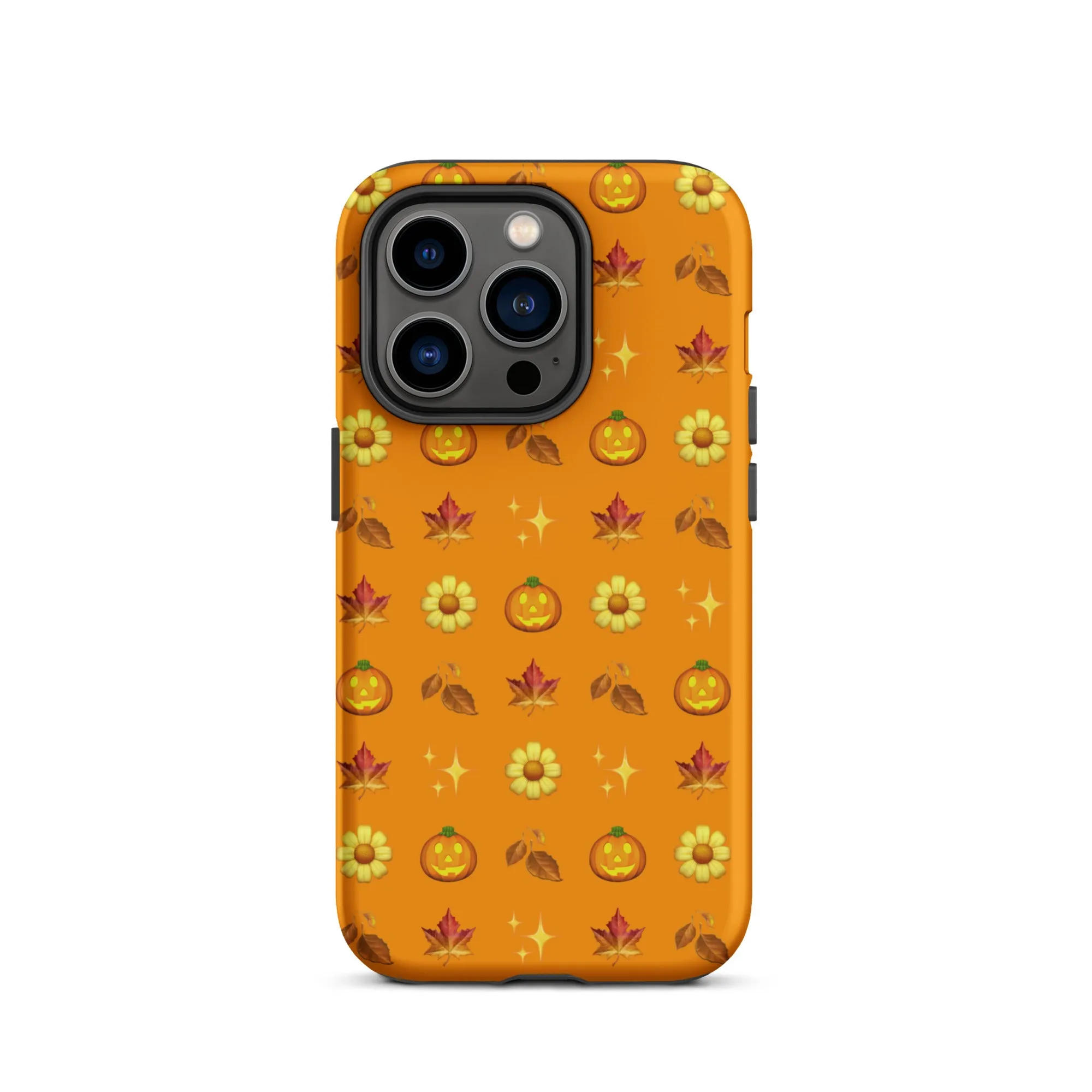 Autumn fall pattern iPhone case